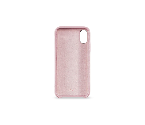 Etui Leather Case do iPhone X różowe - 1388485 - zdjęcie 4